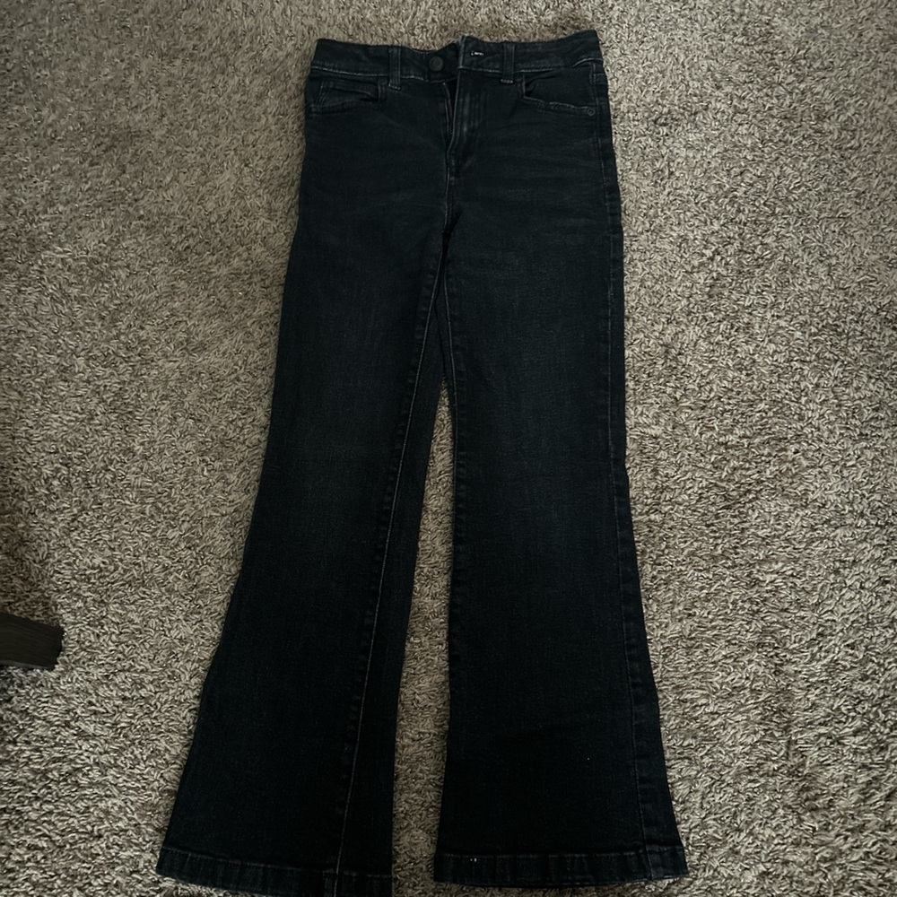 Women's Black Flared Jeans